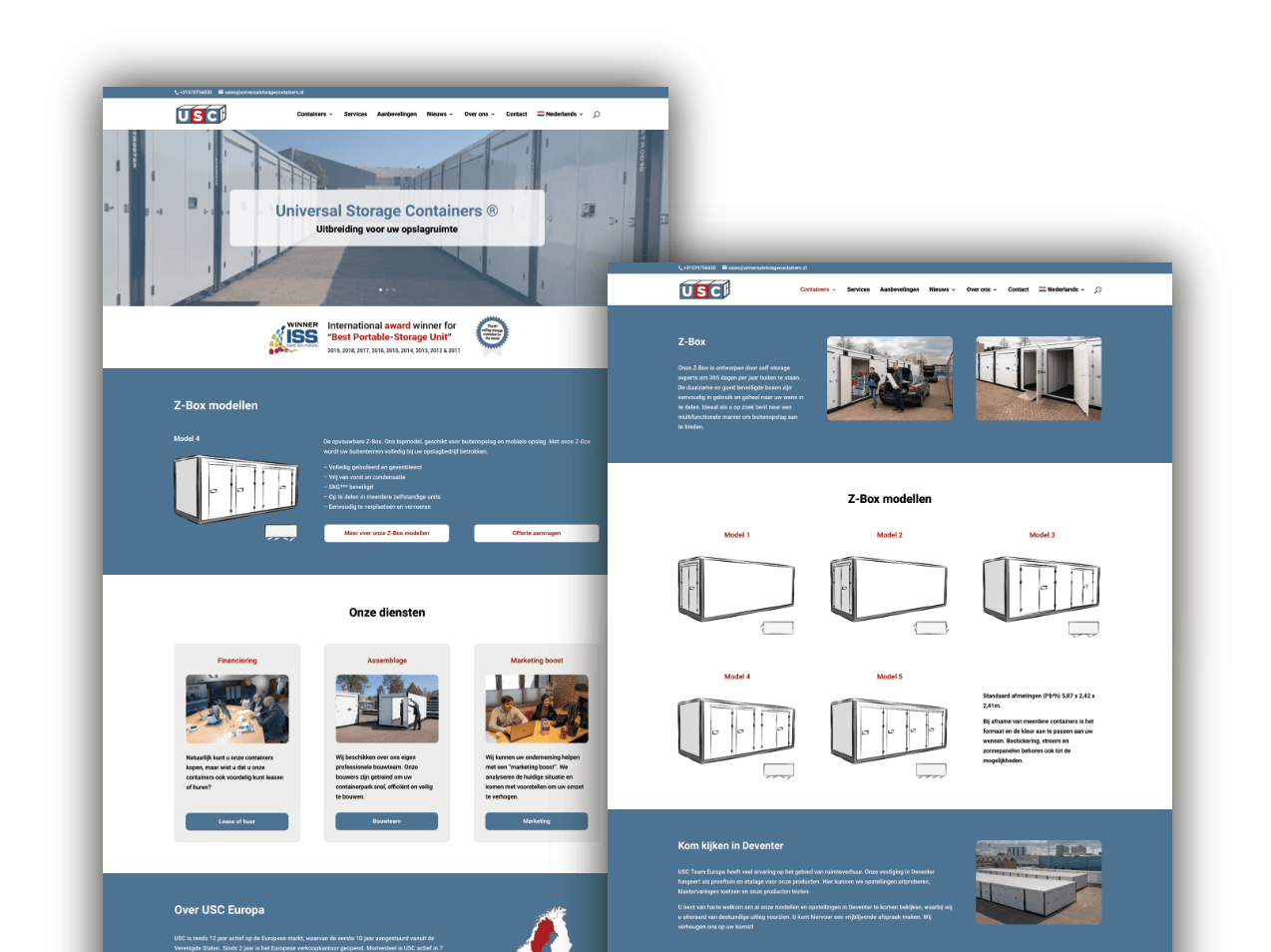 Daan Leeuw Website design