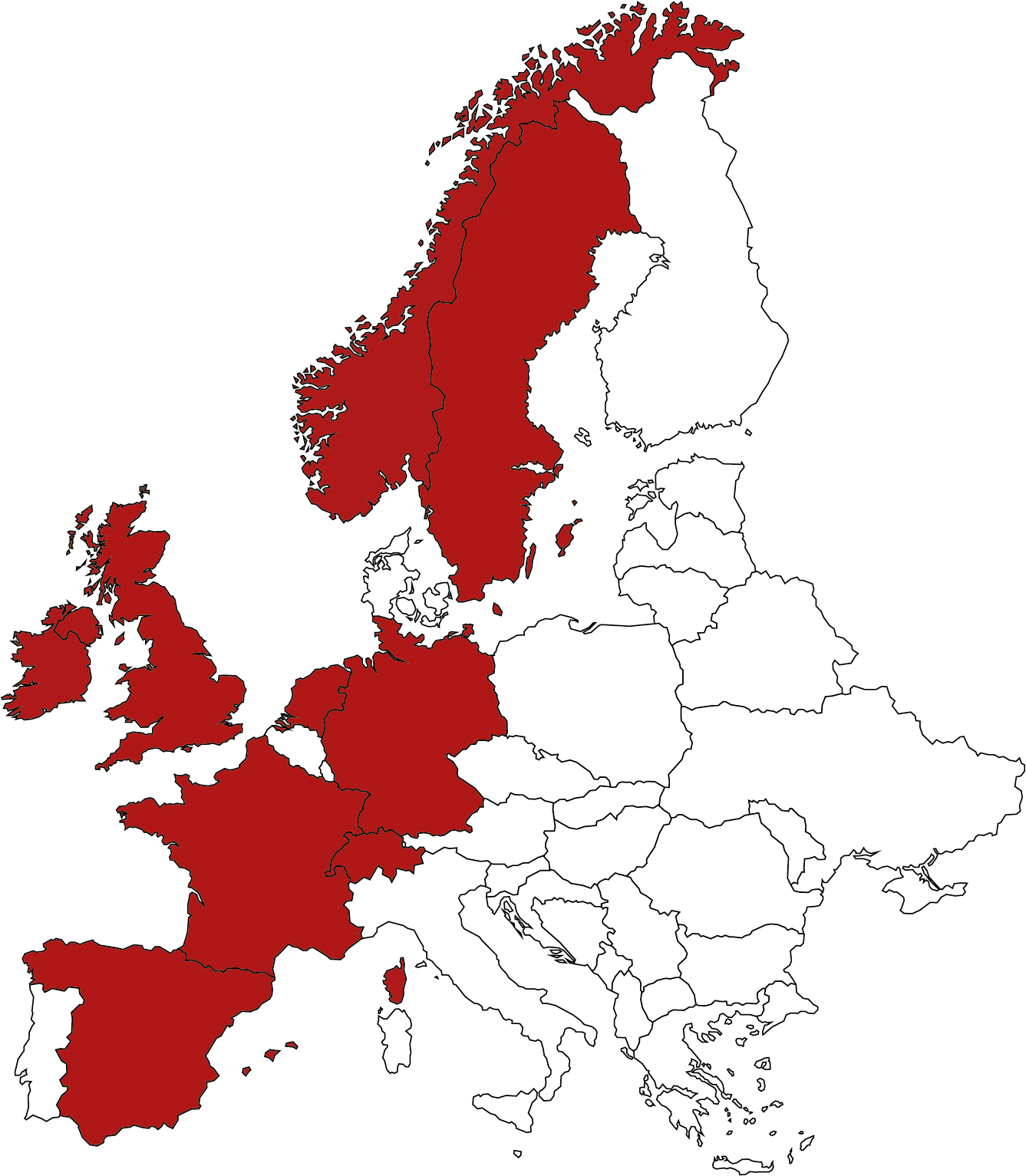 STREPPEL Active countries landen01 STREPPEL