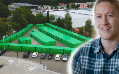 Self storage park for rentbox24, Germany